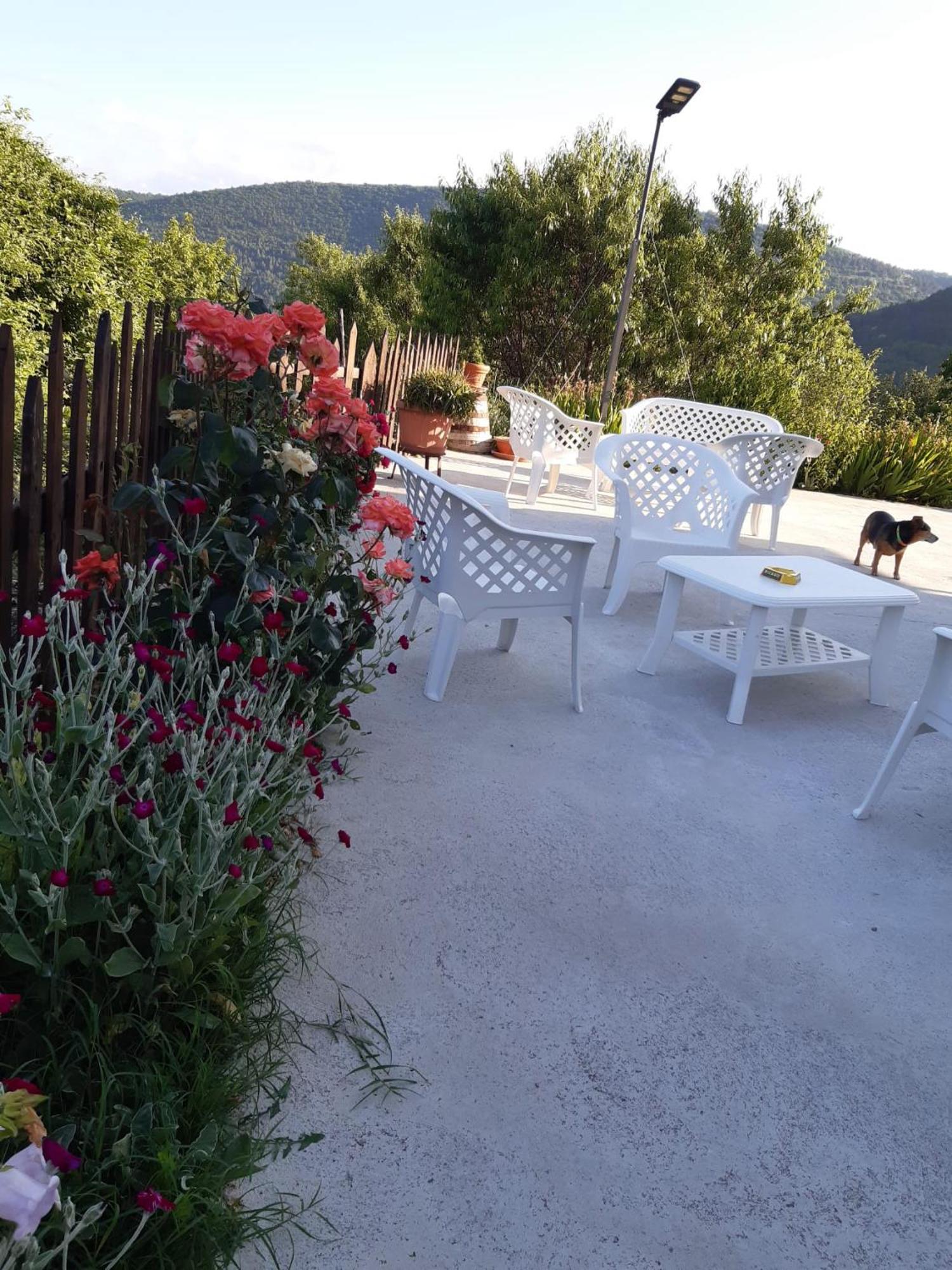 Bed and Breakfast Il Girasole Castelvecchio Calvisio Exteriér fotografie